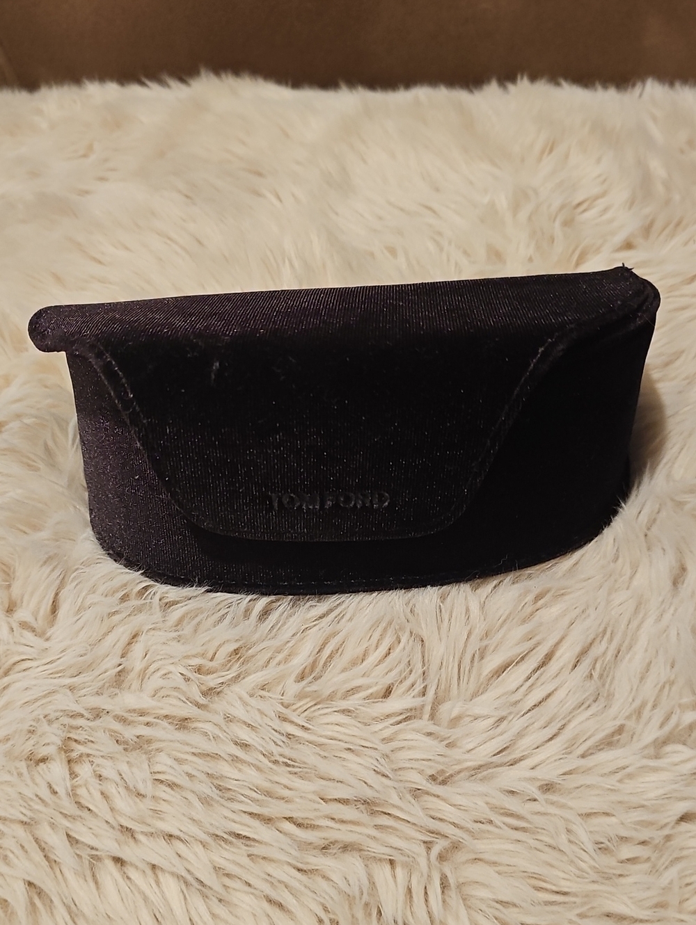 TOM FORD BROWN SUNGLASS CASE